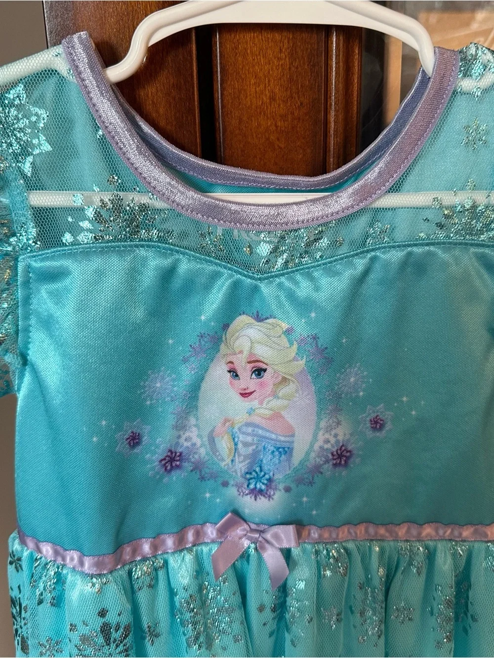 Frozen Queen Elsa Toddler Girls' Fantasy Nightgown Pajamas